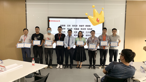 热烈祝贺视觉图像光纤光学TOP3企业-LYG集团《研发项目司理特训营》圆满结营